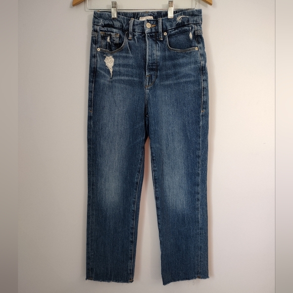 Good American high waist‎ straightleg jeans - Picture 1 of 4